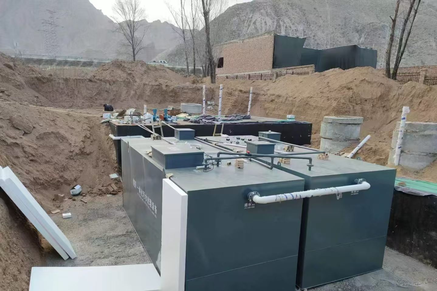 新建一体化污水处理设备